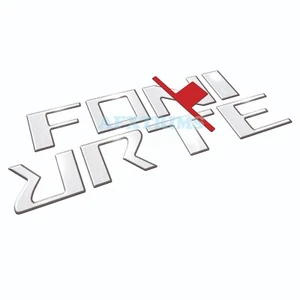 3D ALUMINUM RAISED DOMED TAILGATE LETTERS FOR NISSAN FRONTIER 2022-24 US MADE - Picture 1 of 1