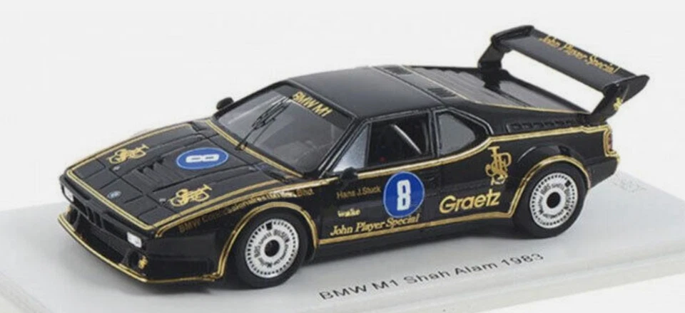 1/43 BMW M1 #8 SHAH ALAM 1983 STUCK SPARK SA185 - Immagine 1 di 1