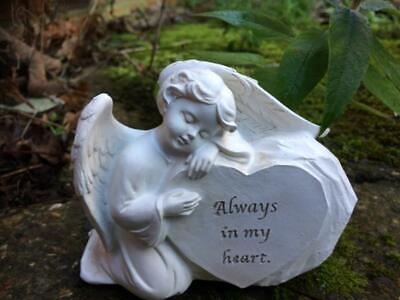 Memorial Graveside Peaceful Angel Plaque Sculpture Grave Garden Ornament • 21.62€