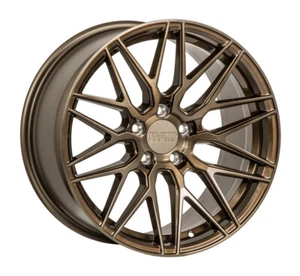 20x10 +38 F1R F103 5x114.3 Brushed Bronze Wheels (Set of 4) - Picture 1 of 3