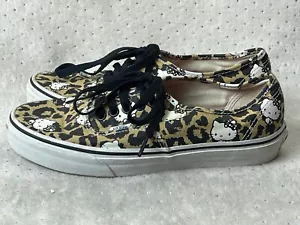 Sneakers Vans Hello Kitty stampa leopardata top basso 9 W/7,5 M Sanrio - Foto 1 di 10