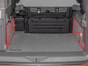 Veloursteppich für Heckladeraum VW T6/T5 California Ocean, Coast, Comfortline - Imagen 1 de 1