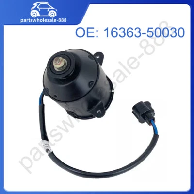 Nuevo motor ventilador radiador izquierdo para Lexus LS430 2001-2006 4,3 L 16363-50030. Foto 1 de 3