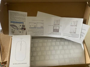 Slim Wireless Bluetooth Keyboard and Mouse - Picture 1 of 5