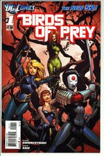 Birds Of Prey #1 VF+ DC (2011) -1st Appearance Of Starling