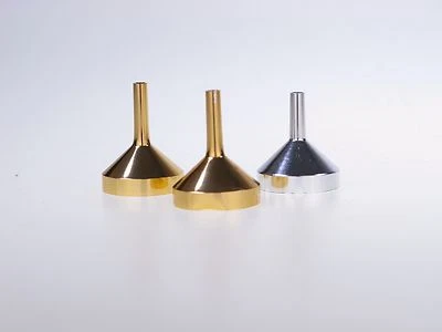 3 x Small Metal Funnel Funnels Atomizers/Small Bottles.(D2.4cm) *SECONDS -READ* - Image 1 of 4