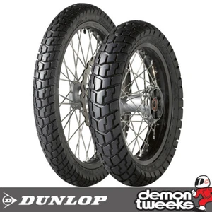 1 x 120/90 18 65T TT Dunlop Trailmax Motorcycle Bike Tyre - Rear - Picture 1 of 2