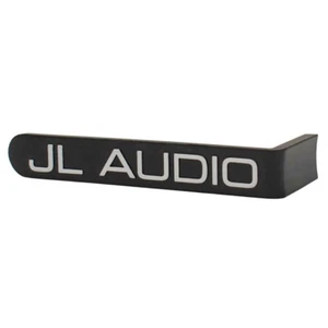 JL Audio Boat Speaker Emblem Badge 118044 | M77 Black / White - Picture 1 of 3