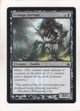 Magic MTG: Foil: Mirrodin Besieged: Scourge Servant