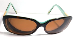 Ralph Lauren Teal Green Tortoiseshell Eyeglass Frames - Picture 1 of 4