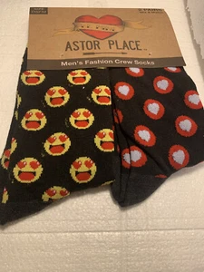 Calcetines Astor Place de moda para hombre talla única se adaptan a la mayoría de los hombres talla 6,5-12 - Imagen 1 de 5