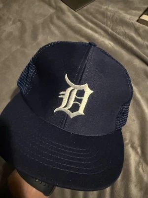 Detroit Tigers Mesh Snap Back color Blue - Image 1 of 4