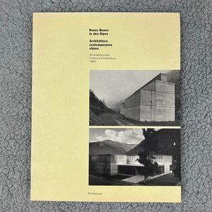 Neues Bauen In Den Alpen Architettura Contemporanea Alpina Book German Edition 1 - Picture 1 of 9