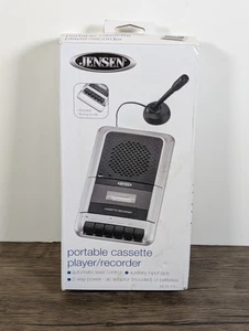 Lettore registratore cassette Jensen MCR-100 con alimentazione usato testato funziona con microfono - Foto 1 di 16