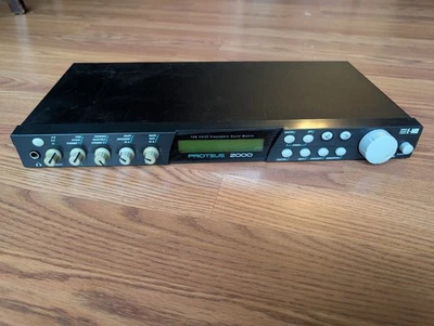 EMU Proteus 2000 con Compositor ROM + PLUS+ Protean Drums, Ensoniq Project, Techno Foto 1 de 4