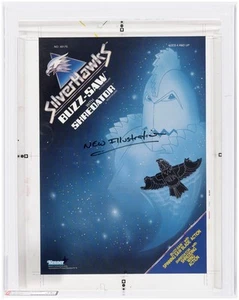 Vintage 1987 Kenner Silverhawks Buzz-Saw Cromalin Proof Marked/ Sign-Off AFA 75+ - Picture 1 of 4