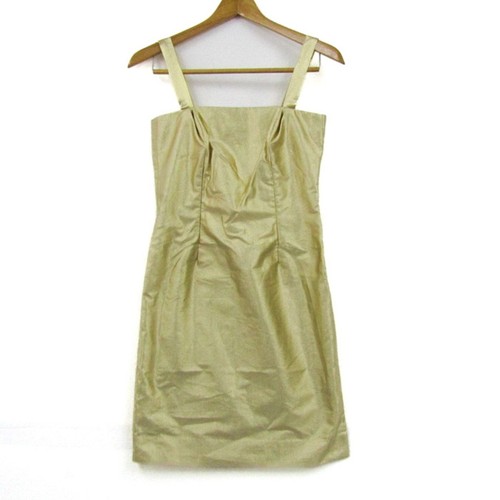 Abito Christian Dior Camicia Top Pronto da Indossare Donna Tg 9 Oro