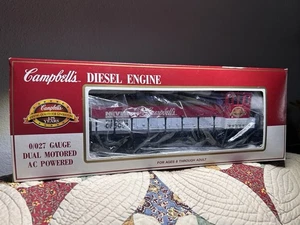 RARE Vintage K-Line 0/027 Campbell's Soup Diesel Train Engine ~ 1994 - Picture 1 of 14