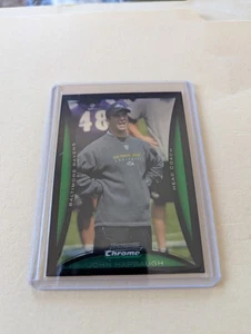 2008 Topps Bowman Chrome John Harbaugh Head Coach Ravens BC217 - Picture 1 of 3