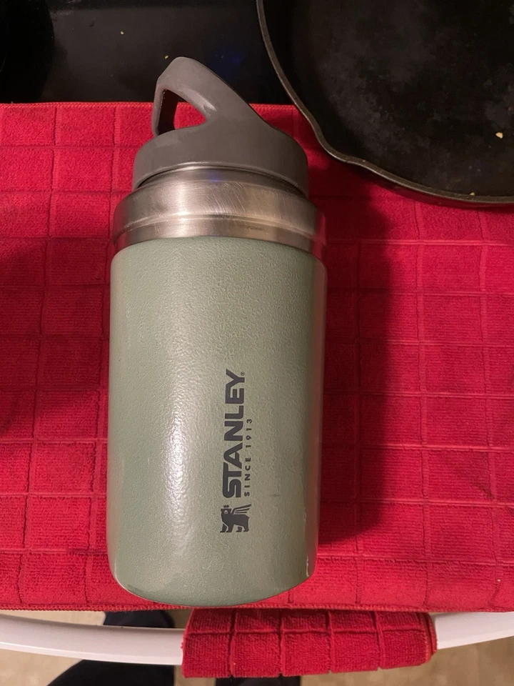 Jarra de paja abatible Stanley Go Iceflow 40 oz - verde Hammertone Foto 1 de 4