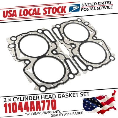 Junta de culata OEM de 2 piezas para SUBARU FORESTER 2006-2013 OE# 11044AA770 Foto 1 de 4