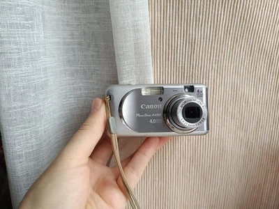 🔥Canon PowerShot A430 Silver 4.0MP digital compact camera🔥WORKing Full SET🔥 - Image 1 of 4