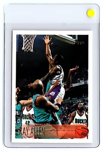 1996-97 Topps Base Set Rookie #217 Ray Allen (RC) MILWAUKEE BUCKS - Picture 1 of 2