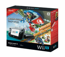 Nintendo Wii U 32GB Console - Mario Kart 8 Deluxe Set - BLACK [Wii U System] NEW