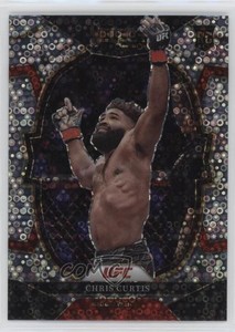 2023 Panini Select UFC Concourse H2 Disco Prizm Chris Curtis #90 Rookie RC