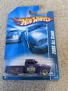 Hot Wheels 2008 All Stars La Troca #042/196 color púrpura envío gratuito a Estados Unidos - Imagen 1 de 4