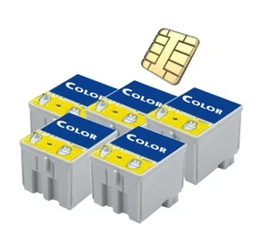 5 Druckerpatronen color kompatibel für Epson Stylus Color 740 (kein original   - Bild 1 von 2
