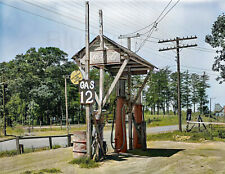 1939 Service station. San Augustine, Texas 14 x 11" Photo Print