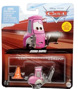 2024 Disney Cars Jessica Carvill Diecast Pitty 1:55 PACKAGE WEAR FREE SHIPPING! - Picture 1 of 1