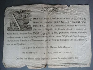 Amiens. Jean Louis Grebert Marie Marguerite Boutillier. Jakobskirche. 1817. - Bild 1 von 1