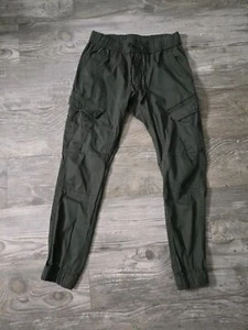 Ring Of Fire Youth Olive Cargo Joggers Size M - Picture 1 of 8