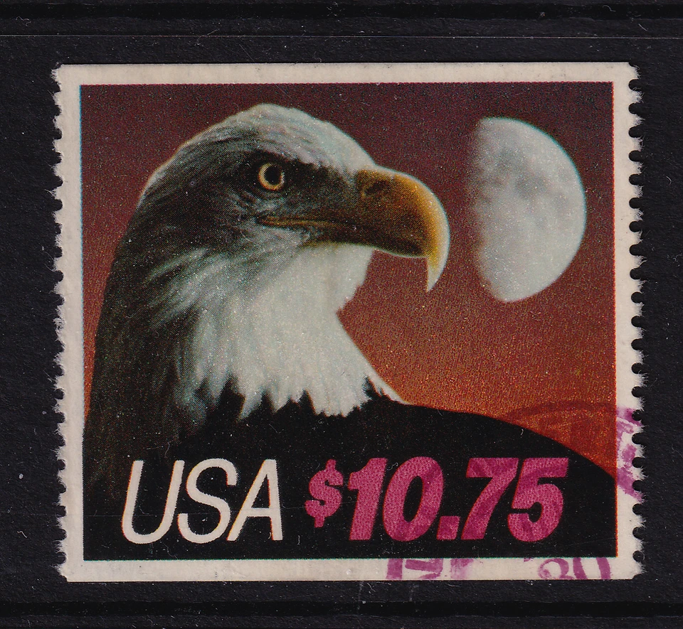 1985 Eagle and Moon $10.75 used Sc 2122b Type II single CV $10 (12 - Image 1 of 1