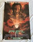 976-EVIL: Original Video Store VHS Werbefilm Poster (1988)