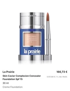 La Prairie skin Caviar Concealer Foundation spf15 wie neu orginal - Bild 1 von 4