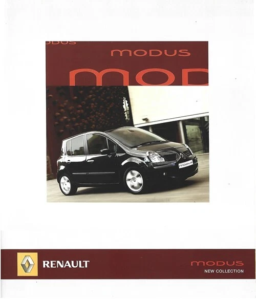 BROCHURE RENAULT Modus Nouvellle Collection - 07/1996 - Francais - Immagine 1 di 1