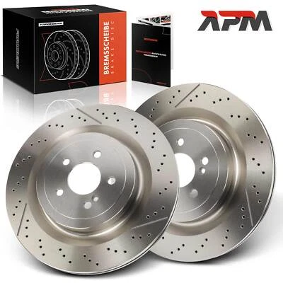 Rear Brake Rotors Ø360mm for Mercedes-Benz AMG GT W205 W213 W222 A217 R231 - Image 1 of 4
