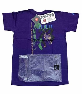 Vintage 1990's Nike Air Jordan T-shirt DS W/tags Flight Club Purple Boys XL OG - Picture 1 of 15