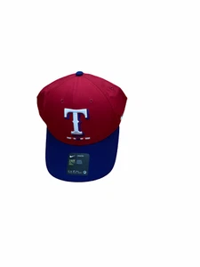 NWT Texas Rangers Nike Logo Adjustable Hat Cap - Picture 1 of 2