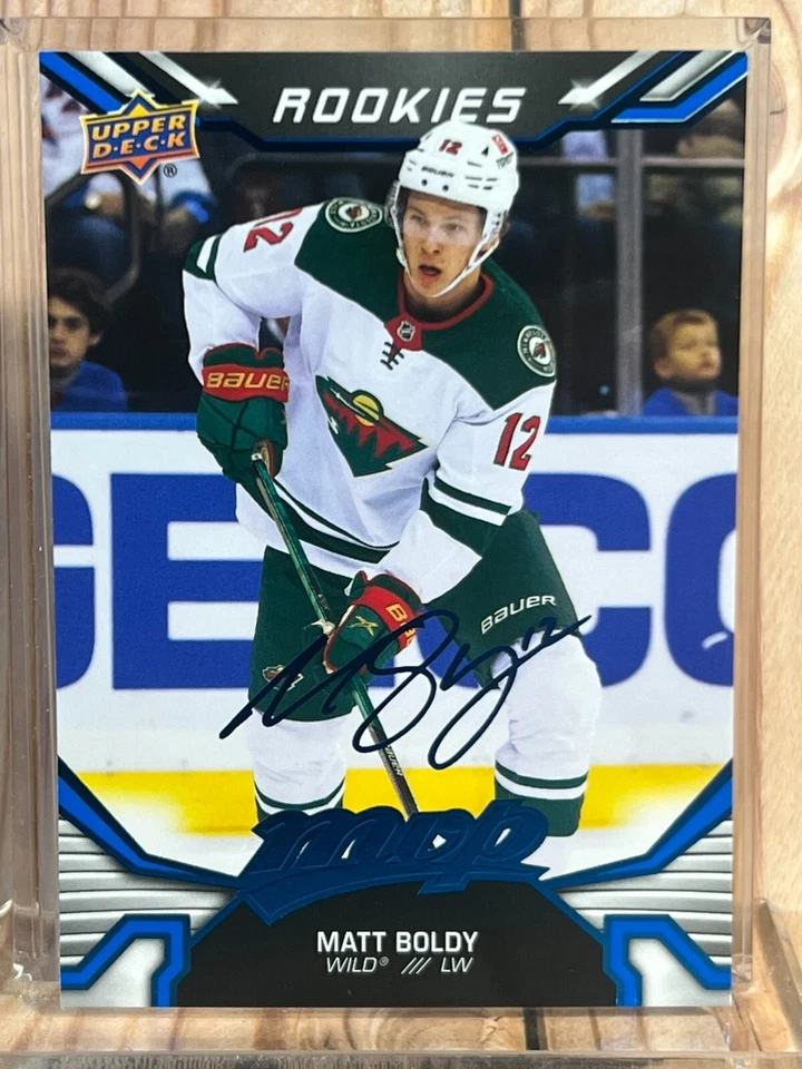 Matt Boldy 2022-23 Upper Deck MVP #222 Minnesota Wild - Image 1 of 1