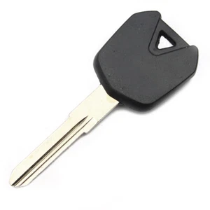 Llave en blanco negra hoja sin cortar para motocicleta Kawasaki NINJA 250R 2008-2013 - Imagen 1 de 2