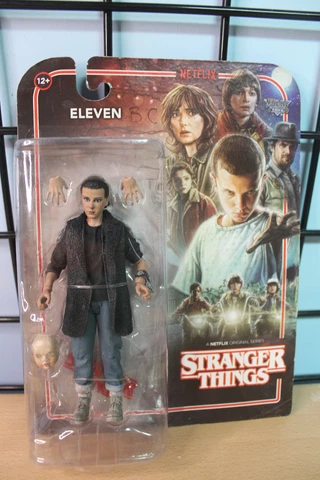 Punk Eleven Stranger Things McFarlane Toys Netflix Action Figure Cover