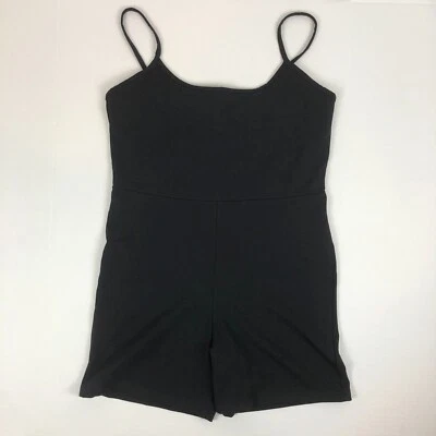 Mono de yoga unitard de motociclista tejido negro MADEWELL NUEVO CON ETIQUETAS NJ141 XL Foto 1 de 4