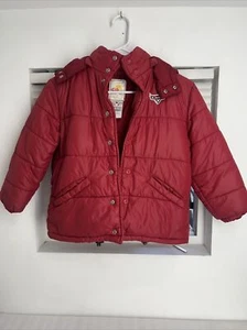 Disney Store Cars Lightning McQueen Puffer Jacket Kids Small (5/6) - Picture 1 of 15