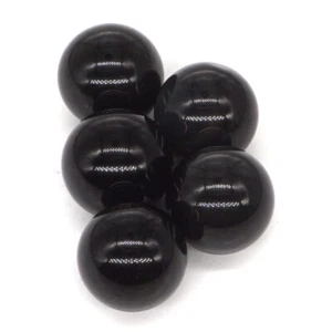 5PC (20MM) Natural Gemstone Gold Obsidian Crystal Reiki Healing Sphere Ball - Picture 1 of 5