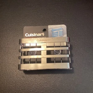 Cuisinart Metal Sponge Holder - Chrome - Suction Cup Mount - Picture 1 of 3