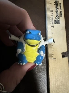 Vintage 90s Nintendo Pokemon 1.5” Pencil Topper Figure ***BLASTOISE*** - Picture 1 of 7